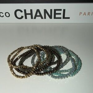 Elegant Beaded Bracelet Set